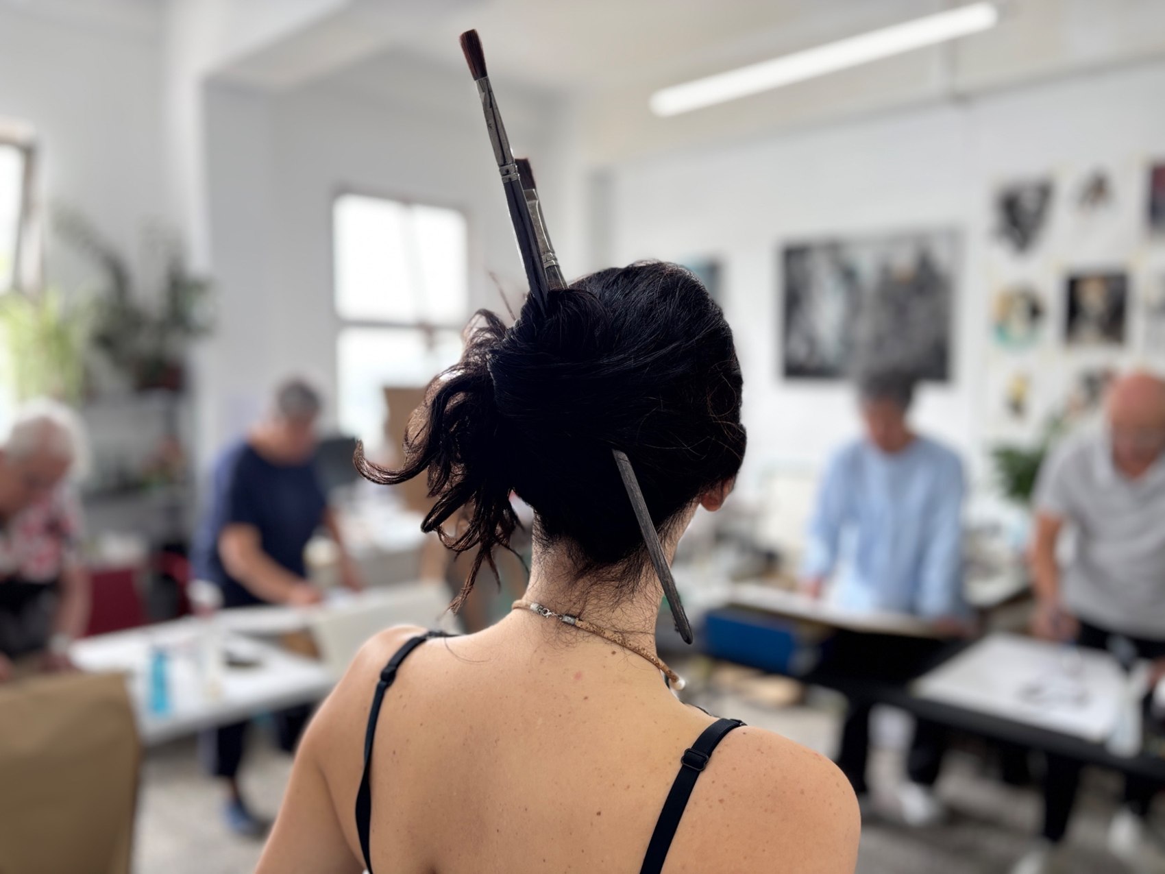 Art workshop conducted by Rahul Onkon